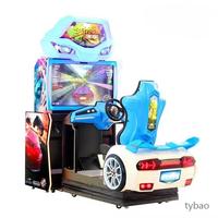 Parc d'attractions Voiture dynamique à pièces Conduite électronique Simulateur de voiture Voiture de course Machine de jeu d'arcade