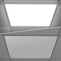 Éclairage commercial 60x60 62x62 3000-6500k CCT panneaux de plafond plats sélectionnables lampe panneau LED rétro-éclairé