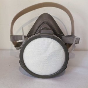 Maschera Antigas Mezza Faccia CF3300 con Cartuccia 3301, in Gomma e Plastica Durevoli, Certificata CE, con Filtro a Carbone Attivo per - Product Image 1