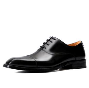 Men's Genuine Leather Oxford Loafers Floral Pattern Waterproof Lightweight <b>Flat</b> Formal Business Slip <b>Pointed</b> <b>Toe</b> British Buckle - Product Image 4