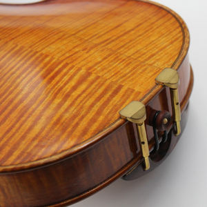 Violín <span class=keywords><strong>Stradivari</strong></span> Profesional Personalizado Yashi, Hecho en China con Tapa de Abeto Macizo y Fondo/Lados de Arce Flameado - Product Image 4