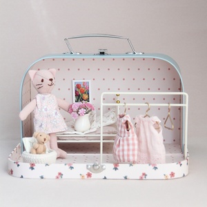 Poupée Princesse pour Fille, Jouet de Jeu de Rôle pour Enfants, Ensemble de Déguisement, Coffret Cadeau, Apprentissage Précoce et Éducatif, Cadeau d'Anniversaire - Product Image 1