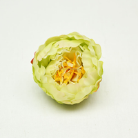 Fleur de pivoine en soie promotionnelle, rose foncé, grande tête, forme champignon, D10cm, pour la décoration murale des magasins, hôtels, bureaux, salles de mariage et maisons