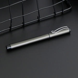 Hochwertiges benutzer definiertes Logo 0,5mm Gel-Metallstift mit glänzender Gel-Tinte für die Förderung von Büro-und Schul bedarf - Product Image 6