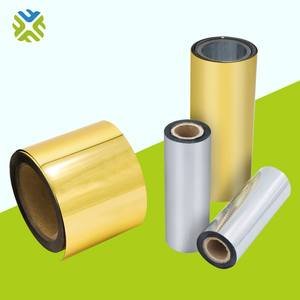 Rollos de película laminada metalizada de PET + PE de 50 micras de buena venta de fábrica - Product Image 3