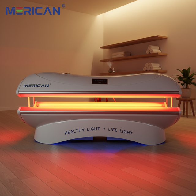 Professional Full Body Red Light Therapy Bed Customizable 5 Wavelengths Commercial LED Photobiomodulation