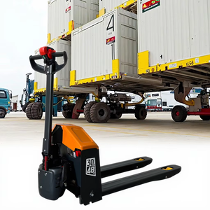 Desbloquear buenas ofertas Manija de dirección integrada 1.5Ton 2Ton Carretilla elevadora eléctrica automática Carro de palés eléctrico - Product Image 1