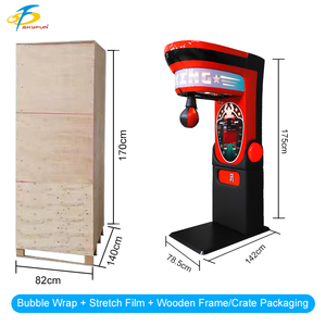 Máquina de Juego Arcade de Boxeo <span class=keywords><strong>KICKBOXER</strong></span>, con Protección, Durabilidad y Entretenimiento, de Plástico y Metal, con Altavoz Ligero, Operada con Monedas - Product Image 5