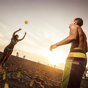 <span class=keywords><strong>Set</strong></span> da Gioco di <span class=keywords><strong>Pallavolo</strong></span> per Sport, Allenamento, Partite, Adulti, Adolescenti, Famiglia, Vacanze, Uso Interno ed Esterno, Roundnet, Spiaggia, Giardino - Product Image 5