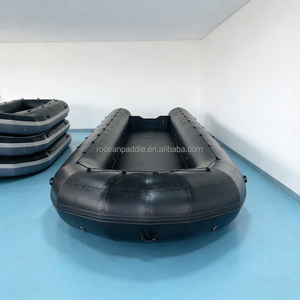 <span class=keywords><strong>Bateau</strong></span> pneumatique pliable 7-<span class=keywords><strong>10m</strong></span> PVC Hypalon 40-50 places, plancher en aluminium/bois/air, homologué CE, compatible avec <span class=keywords><strong>moteur</strong></span> hors-bord - Product Image 3