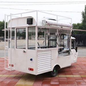 City E Tricycle électrique Elektrikli Pedicab 1,5 Kw 2,5 Kw 3Kw <span class=keywords><strong>Acheter</strong></span> camion de nourriture mobile Camion de nourriture de rue mobile - Product Image 2