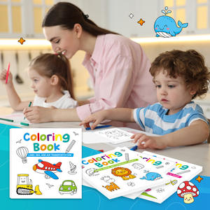 Individuell Gestaltetes Pädagogisches Malbuch für Kinder Druck Kinder-Zeichenbuch Spaßiges Graffiti-Malbuch Unisex - Product Image 6