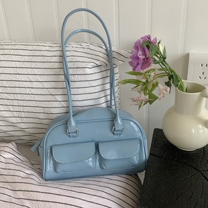 กระเป๋าใต้วงแขนสำหรับผู้หญิงสีขาวนวลความจุขนาดใหญ่กระเป๋าซิปสำหรับเดินทางทุกวันฤดูใบไม้ผลิฤดูร้อนกระเป๋าแฟชั่น - Product Image 2