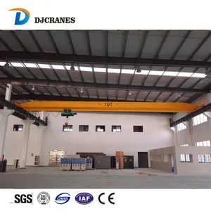 Single beam crane 10 ton electric single beam 5 ton bridge crane for sale