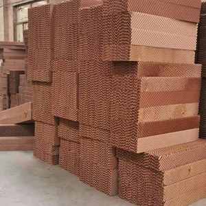 Neues XIANGHUA 5090 7090 Braunes Wassergekühltes Pad Wandmontiertes Verdunstungskühlpad für Gewächshaus Geflügelfarm - Product Image 2