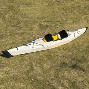 Canoa Deportiva Estable para Lago o Río, <span class=keywords><strong>Oru</strong></span> de 2 Plazas, Kayak Plegable para Viajes Recreativos, Paseos de un Día y Picnic - Product Image 1