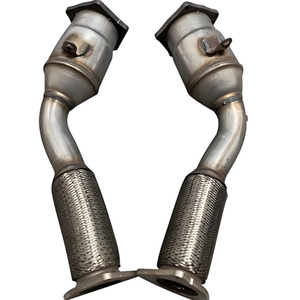 Marmitta di scarico del convertitore catalitico delle automobili di Abarth <span class=keywords><strong>Fiat</strong></span> alta qualità resistente alla corrosione con prestazioni stabili nuova condizione - Product Image 4