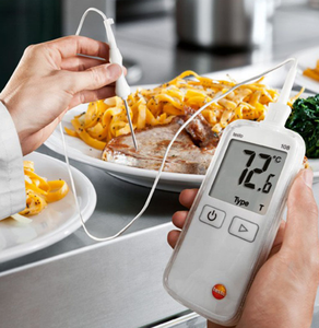เทอร์โมมิเตอร์วัดอุณหภูมิอาหารแบบกันน้ำ Testo 108-1 108-2 ของแท้ ขายดี - Product Image 5
