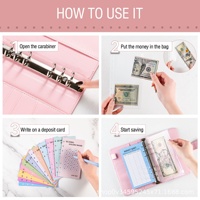 Venta caliente personalizado A6 Euro Notebook PU cuero cocodrilo patrón hojas sueltas libro de contabilidad libro de tapa dura ahorro de dinero
