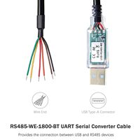 Câble USB-RS485-WE-1800-BT USB vers RS485 6 broches avec puce FTDI et accessoires