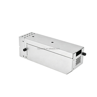 Boîte de jonction extérieure étanche IP68 en acier inoxydable noir pour applications solaires et anti-explosion