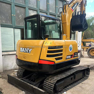 Used Sany SY55C Mini Excavator 5ton with Original <b>Engine</b> & Pump 2023 <b>Model</b> Certified Components - Product Image 3
