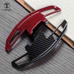 Levier de vitesses en fibre de carbone, extension de remplacement pour VW MK7/GTI/GTS/R/GTD, accessoires intérieurs pour volant T-carbon - Product Image 4
