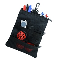 Amrta Professional Nouvelle Arrivée Kit de Nettoyage de Golf Personnalisé avec Logo, Ensemble Cadeau, Serviette de Golf, Brosse de Nettoyage de Clubs, Outil de Réparation de Divots, Balle