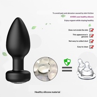 Plug anal sans fil télécommandé pour adultes, unisexe, vibration réglable, étanche IPX7, jouet sexuel stimulant l'orgasme
