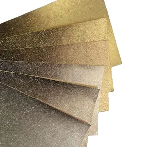 Golden Shining Pearl Coated Paper PVC Coated Paper