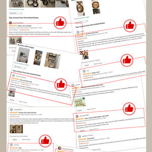 Grandes caisses en bois non finies avec poignées 12.0 \ "D X 9.50 \" H X 18.0 \ "-pour emballage et stockage de légumes 3-Pack - Product Image 6