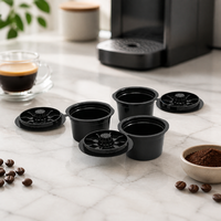 Capsule filtrante rechargeable en acier inoxydable, réutilisable, compatible avec les équipements de brassage de café Caffitaly