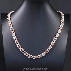 Chaîne Hip Hop 9 mm de large, 2 tons, plaquée or, argent 925, certificat GRA, diamant Moissanite VVS, chaîne cubaine - Product Image 2