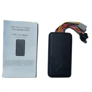 GT06 Facile Da Installare Mini Auto del veicolo Per Auto Tracker GPS Veicolo Dispositivo Di Localizzazione GSM GPRS SOS Alarm Fascia del Quadrato Web- a base di