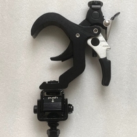 Abrazadera de Alta Resistencia para Luces de Escenario, 100kg/250kg, Liberación Rápida de 360 Grados, Gancho Plegable de Aluminio para Truss de 45-60mm de Diámetro Exterior, para DJ, Discotecas y Eventos Móviles