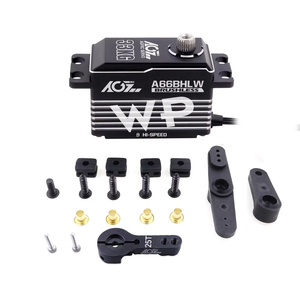 A66BHLW 66g, Alto Torque, 0.068 Segundos de Velocidad, Engranajes Metálicos, Digital, Bajo Perfil, Sin Escobillas, Resistente al Agua, Piezas para Barco RC 1/10 - Product Image 4