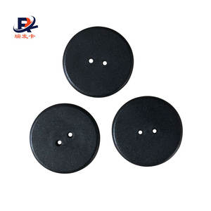 Resistente al calor PPS Ropa de lavandería Lavable 13,56 MHz Etiqueta de botón RFID de lavandería con 16mm 20mm 22mm - Product Image 2