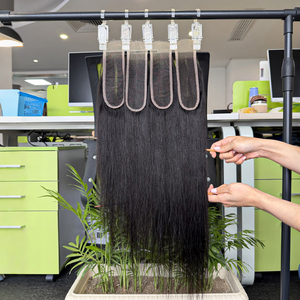 ผมเวียดนามแท้แบบตรง 2x6 พร้อมเชือกผูกปิดหน้าผาก 100% ผมมนุษย์บริสุทธิ์ เรียบลื่น ระบายอากาศได้ดี สวมใส่สบาย - Product Image 2