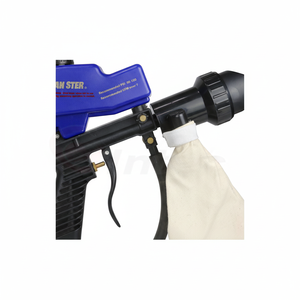 LEMATEC AS118 Sableuse sans poussière avec sac de rangement à fermeture éclair et buses interchangeables Solution de sablage écologique - Product Image 1