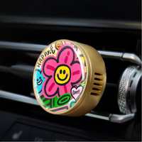 Kit de parfum d'aromathérapie pour voiture avec logo personnalisé Offre Spéciale Diffuseur d'huiles essentielles avec clip d'aération et parfum frais naturel