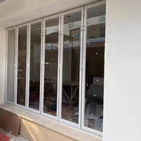 Ventanas Corredizas de Seguridad de Aleación de Aluminio Directas de Fábrica, Vidrio de Doble y Triple Panel, Aislamiento Acústico, Diseño Francés, Alta Calidad
