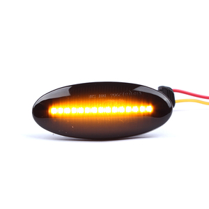 ไฟเลี้ยวข้างแบบ LED รุ่น ADT Sequential Smoked สำหรับรถยนต์ Micra, Juke และ Note สีเหลืองอำพัน - Product Image 5