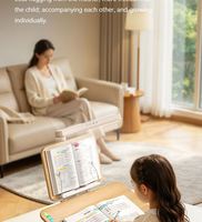 Lampe d'étude professionnelle OEM ODM YD-20Pro+ pour le soin des yeux avec support de lecture réglable et pliable en bois pour cours en ligne 2026