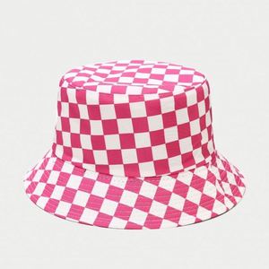 หมวกบักเก็ตแบบพลิกกลับได้ ลายสก็อต ป้องกันแสงแดด สำหรับตกปลา ขายดีในยุโรป อเมริกา ช่วงฤดูร้อน - Product Image 5