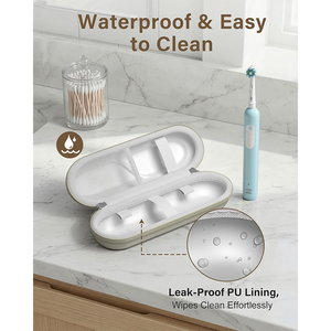 Étui de voyage personnalisé en EVA avec fermeture éclair pour <span class=keywords><strong>brosse</strong></span> à dents, conception universelle de rangement et de protection - Product Image 2