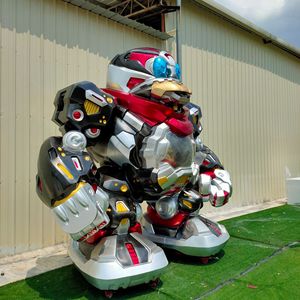 Escultura de Resina de Gran Tamaño con Figura de Dibujos Animados, para Montar en el Suelo Exterior, Diseño Contemporáneo Duradero, Paquete de una Sola Pieza - Product Image 2