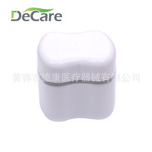 DeCare Denture <b>Case</b> Plastic With Mesh For Prosthesis <b>Retainer</b> Storage - Product Image 5