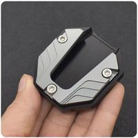 Support latéral de protection en alliage d'aluminium CNC pour moto, béquille de moto