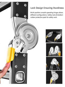 Charnière pour échelle pliante en aluminium 2*5 marches, échelle télescopique, échelle pour poulailler KME3032Y TL - Product Image 6