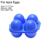 SP2603 Porte-oeufs extérieur boîte de rangement carrée pour oeufs porte-oeufs en plastique
